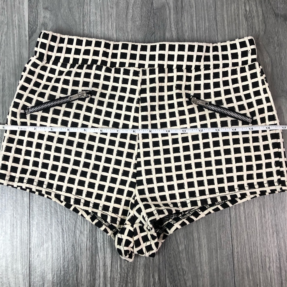 Windowpane pull-on shorts medium pockets - Picture 5 of 6